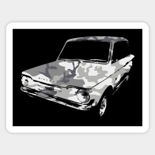 Hillman Imp classic car urban camo Sticker